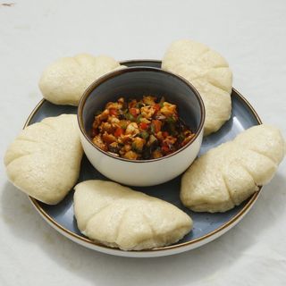 Курица с лепешками