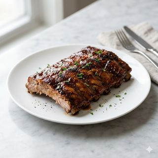 Costillas De Cerdo A La Barbacoa