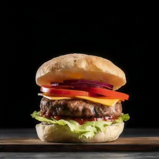 Menú Hamburguesa pollo
