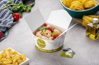 Risotto con gamberi e zucchini