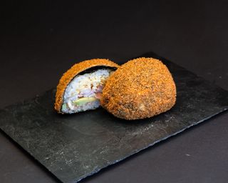 Hamburguesa de gambas