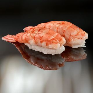 201 - Nigiri gamberi rosso di mazara - 2 pezzi