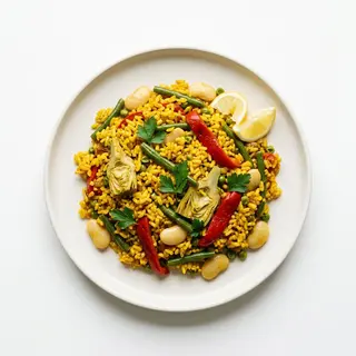 Paella De Verduras (Para 2 Personas)