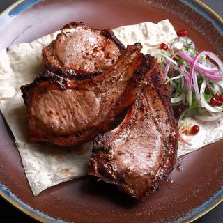 Խոզի չալաղաջ խորոված