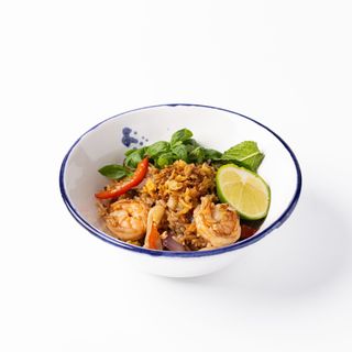 Рис WOK з морепродуктами