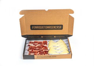 Jamón 5 estrellas y queso curado