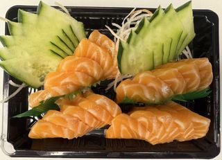 Sashimi de Salmão Sushi