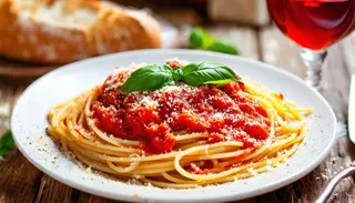 Spaghetti al pomodorino fresco
