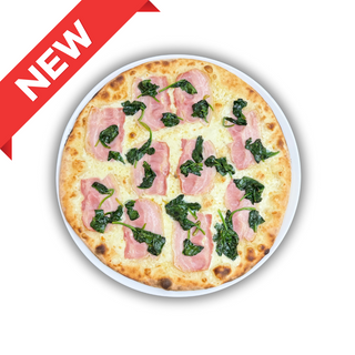 Pizza Spinaci con Carne