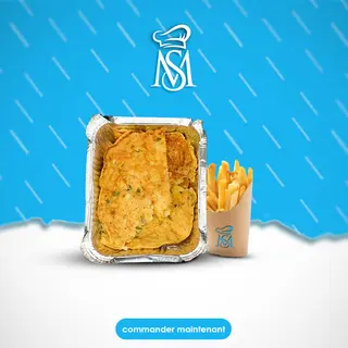 Plat Tortilla Thon + Frites