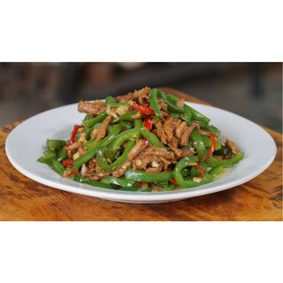 Pork With Green Pepper