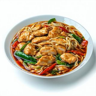 Chop suey de pollo