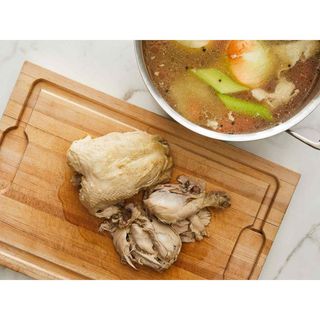 Boiled Local Chicken