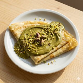Crêpe al pistacchio