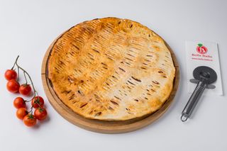 Plăcintă cu bacon și cartofi pai - 900g