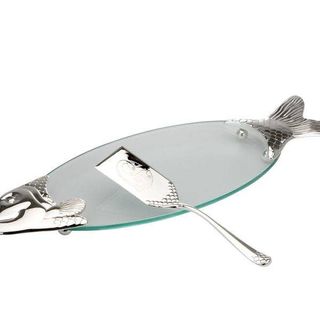 Platou cu paleta pentru servit peste