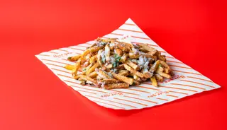 Fries with Garlic & Parmigiano