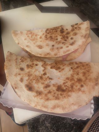 Piadina base  mozzarella