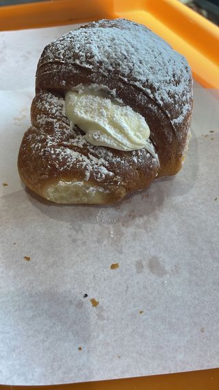 Cornetto cioccolato bianco