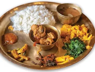 Nepali Thali Pork