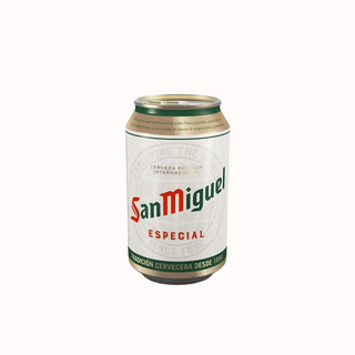 San Miguel lata