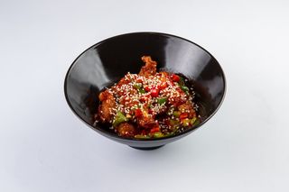 Судак в кисло-сладком соусе