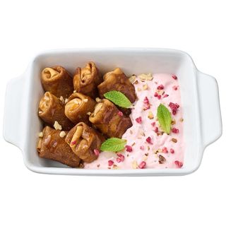 Домашні млинці з бананом