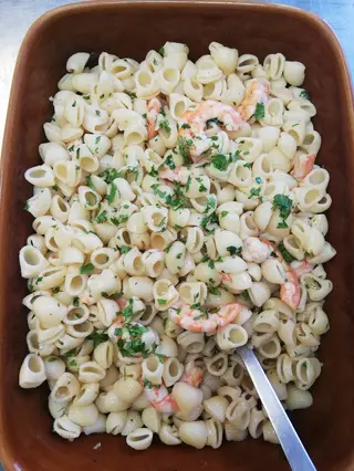 Pasta Con Langostinos