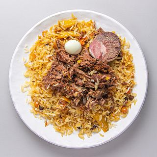 Плов ташкентский с казы