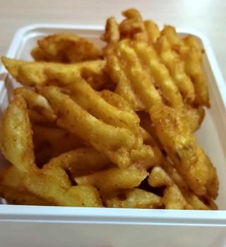 Patatine criss cuts vaschetta  media