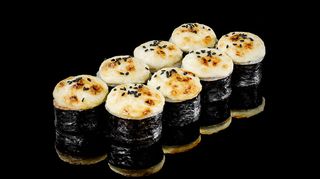 Запечений рол з лососем (гострий)