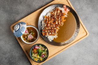 47.Pollo katsu al curry