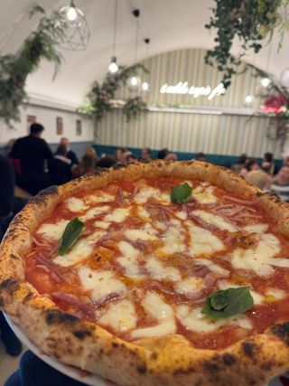 Margherita al prosciutto cotto