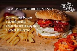 Camembert Burger Meniu  930 g