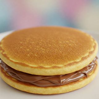 Pancakes sandwich alla nutella 