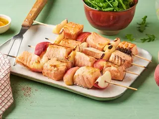 Brochettes Saumon - 3 Pièces