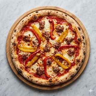 Peperoni e salsiccia