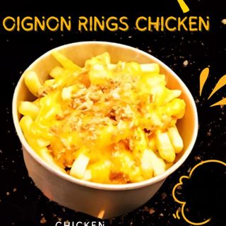 Bowl’s oignon rings chicken 