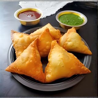 Samosa with chicken