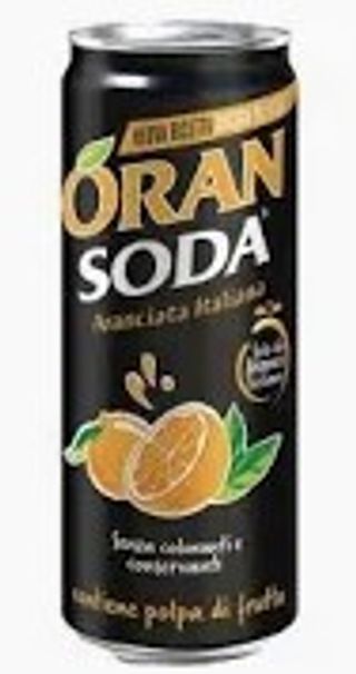 Orange soda  0.33 cl