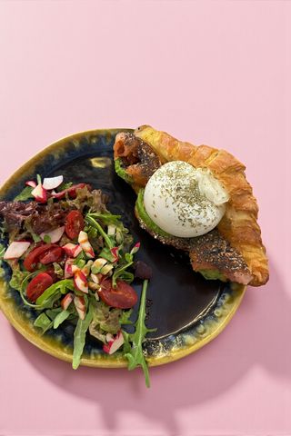 Croissant Saumon Burrata