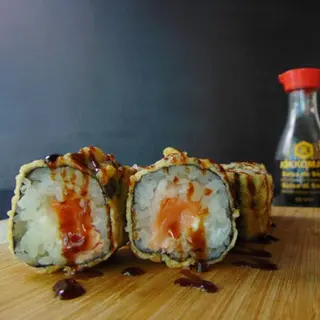 Futomaki Salmó Tempuritzat (8 Uds.)