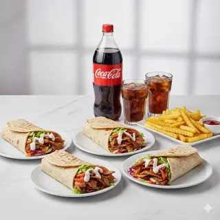 Combo 4 Durum Kebab