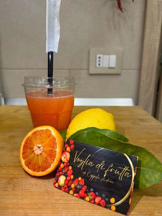 Spremuta di arancia e limone 35 cl circa 