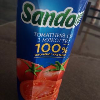 Сік Сандора Томатний 1л