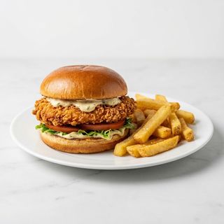 Burger De Pollo Crujiente