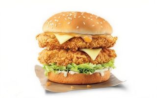 Hamburguesa zinger doble