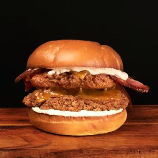 Doble Burger Bacon De Pollo