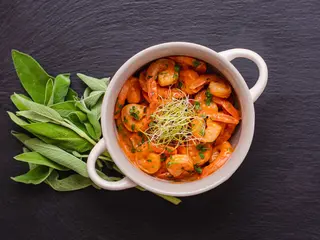 Creveți ebi chilli