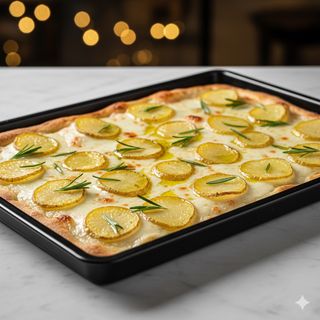 Patate e rosmarino in teglia